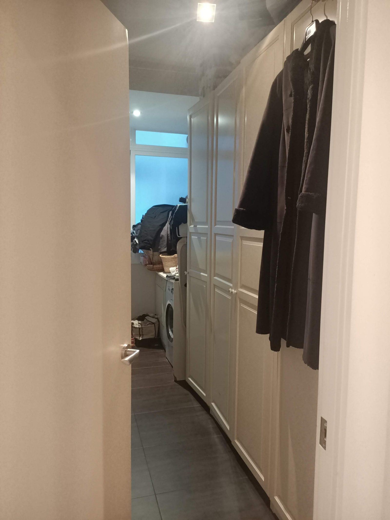 De lavadero a vestidor, antes de la reforma