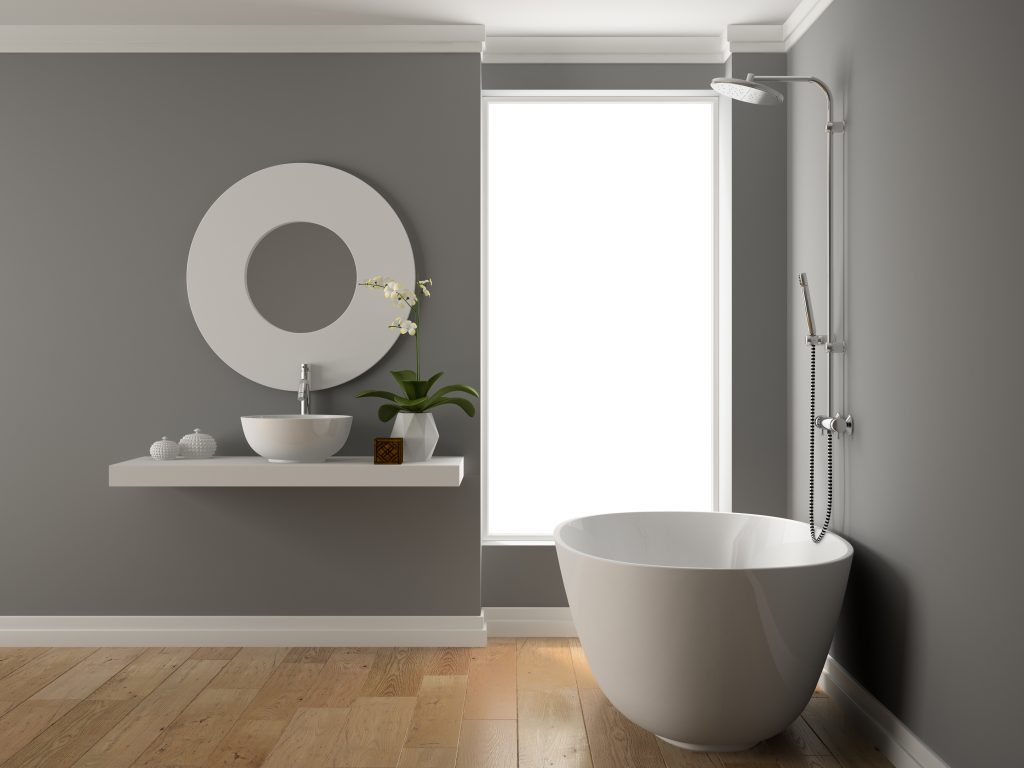 idea de baño minimalista