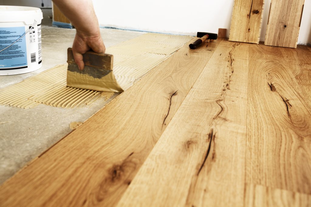 instalación parquet