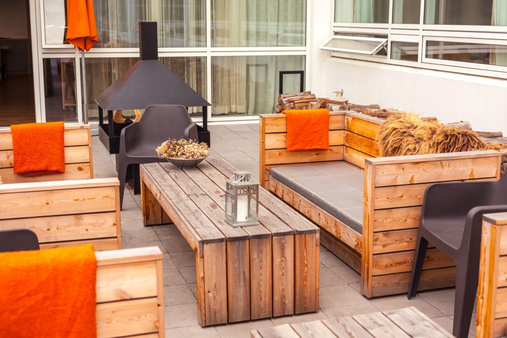 terraza de un restaurante